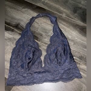 Forever 21 Slate Gray Halter Bralette Size Small